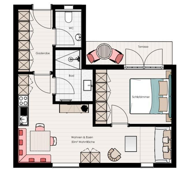 Appartments Bachmuehle Apartment Leogang